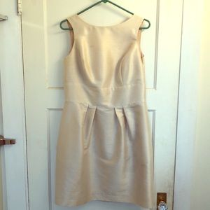 Cocktail dress-champagne color.